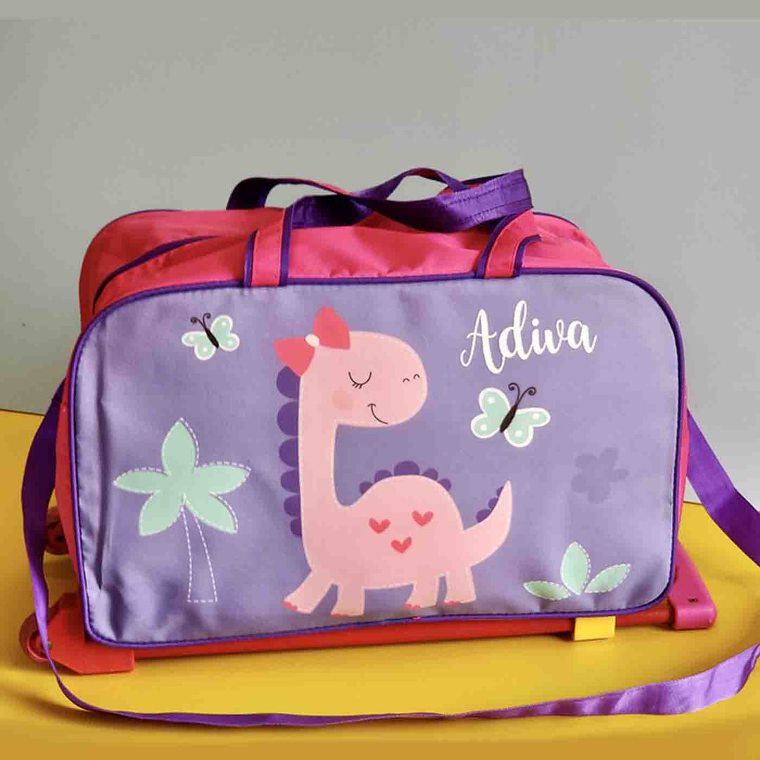 Personalised Printed Canvas Trolley Bag for Kids