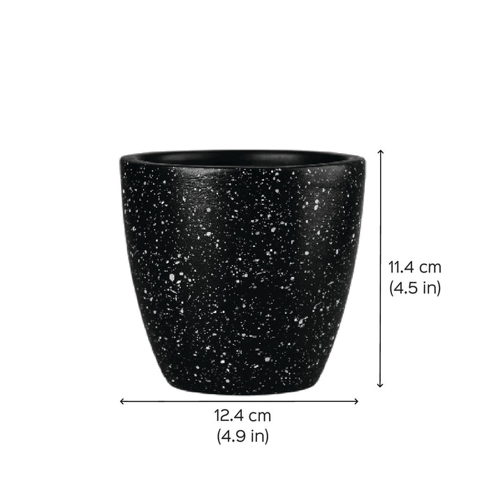 Grey Galaxy Terracotta Planter Pot