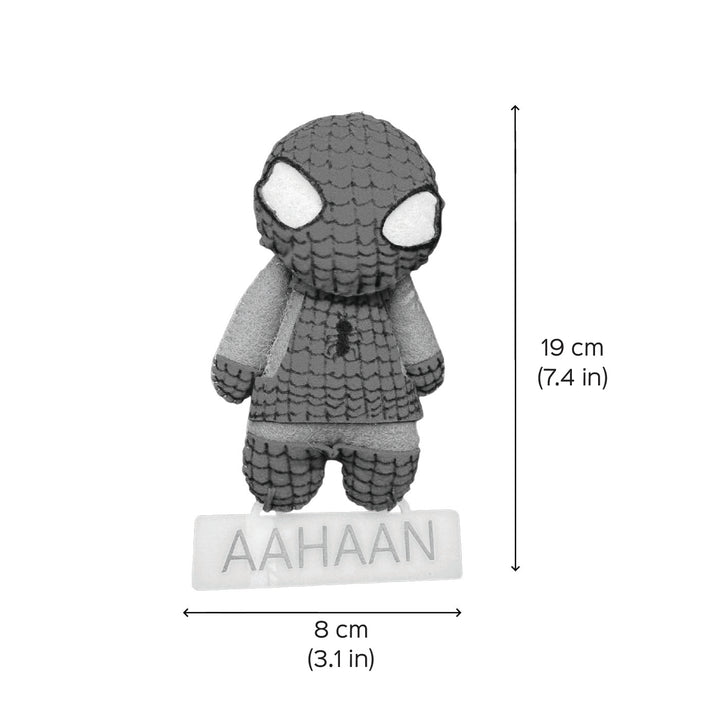 Personalized Spiderman Kids Felt Ornament For Christmas Tree Decoration