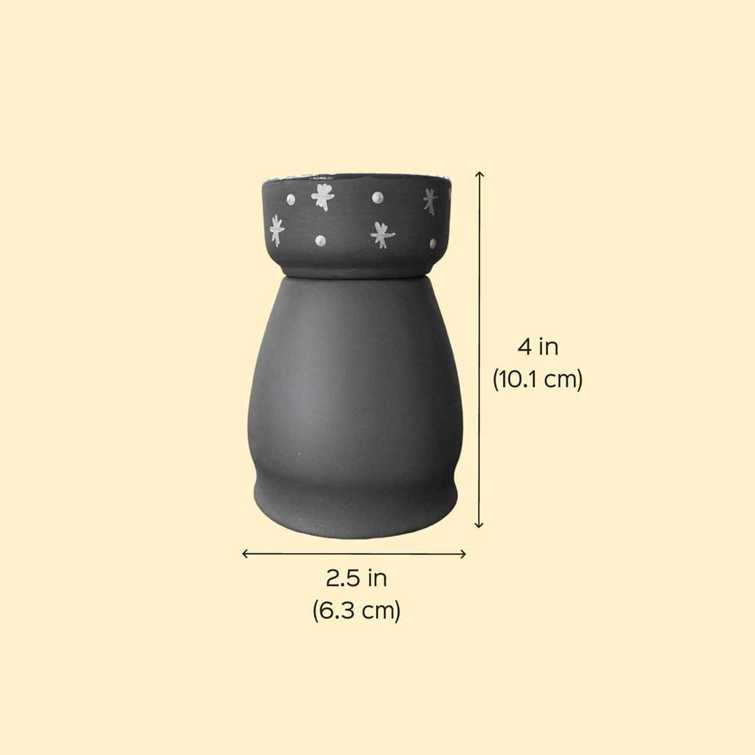 Hand-Painted Gnome Tealight Holder For Christmas Decoration