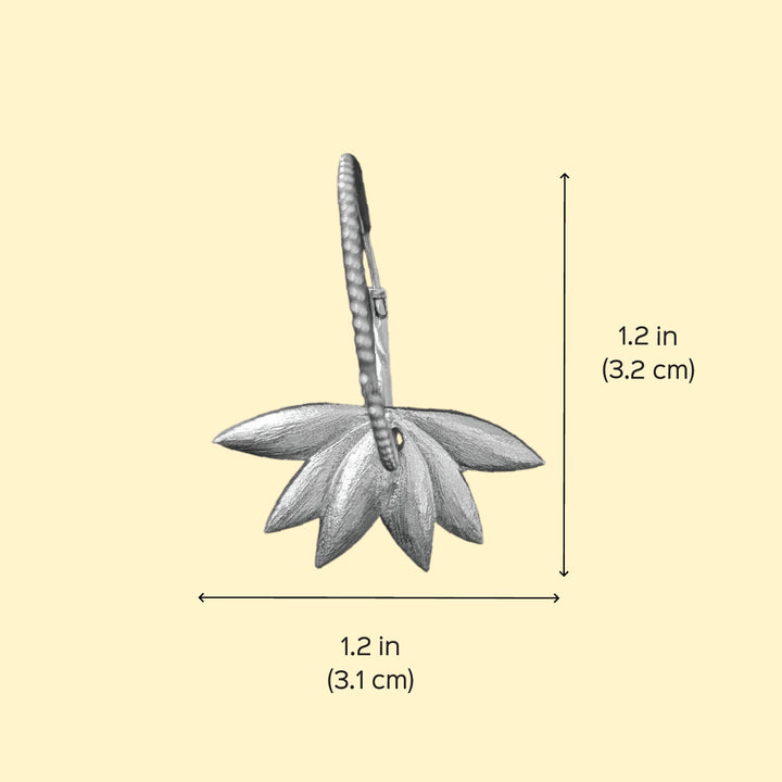 Handmade Astral Bloom 22k Gold Plated Silver Earrings