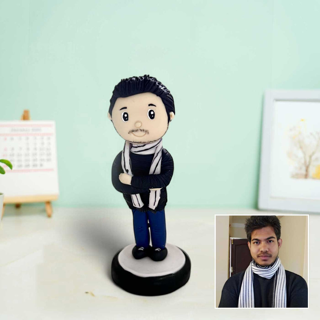 Photo Personalized Miniature Clay Dolls
