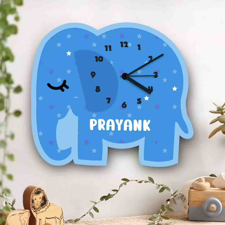 Personalised Printed Wall Clocks for Kids