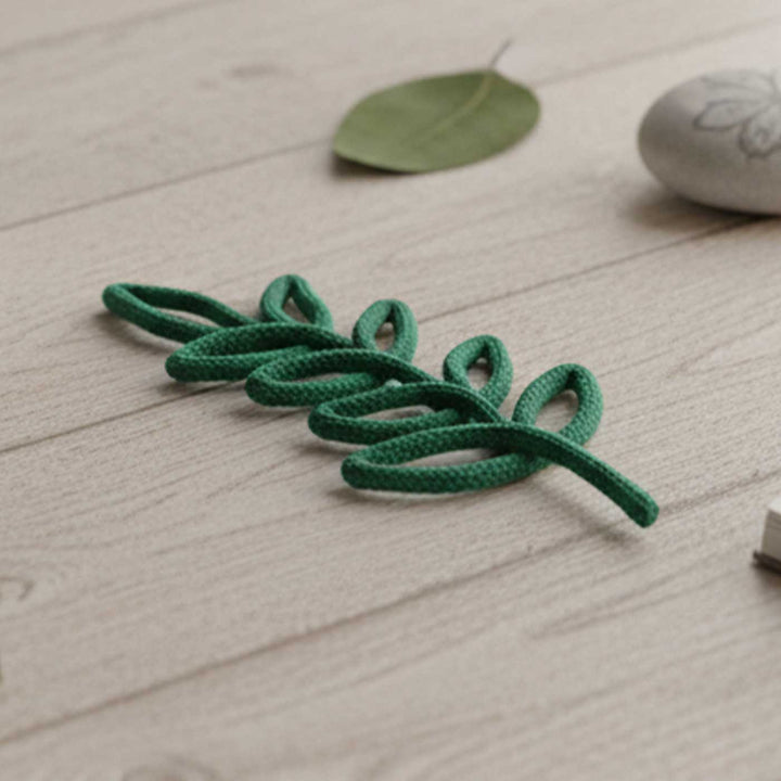 Handmade Knitted Wire Green Gulzar Fern