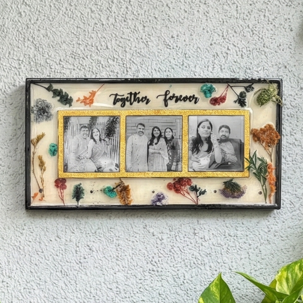 Together Forever Resin Photo Personalized Plaque