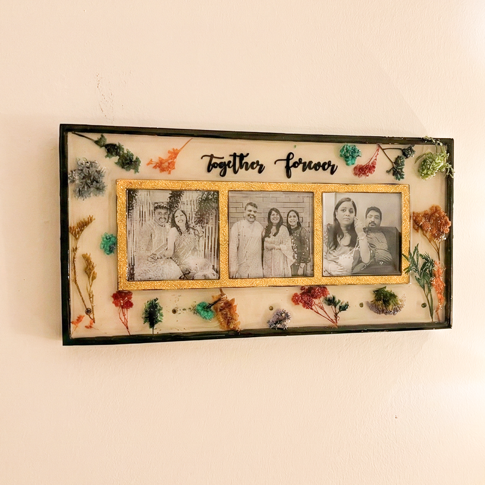 Together Forever Resin Photo Personalized Plaque