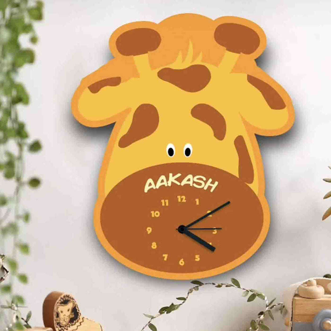 Personalised Printed Wall Clocks for Kids