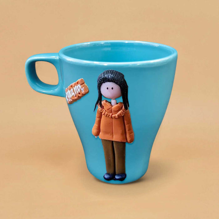 Photo Personalized Handmade Girl Theme Ceramic Mug