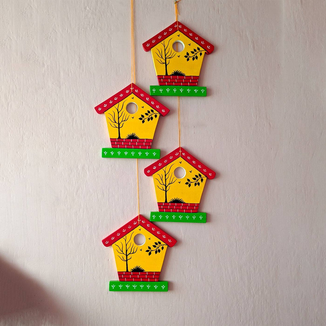 Handpainted Nest String Wall Hangings