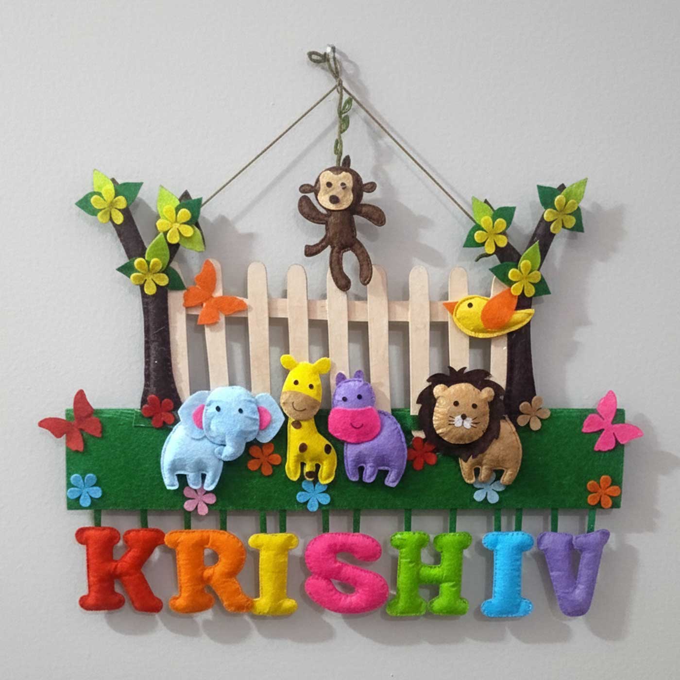 Personalized Kids Name Plates