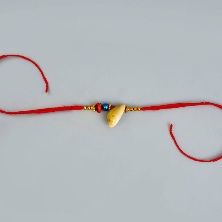 Handcrafted Doodle Art & Rakhi Combo For Brothers With Roli Chawal