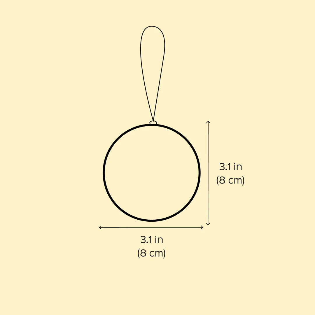 Personalized Hand-Painted Cat Theme Terracotta Ornament For Christmas Tree Decoration