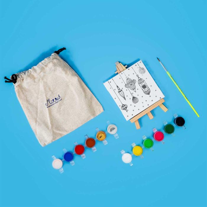 Ready To Paint Miniature Painting DIY Kit