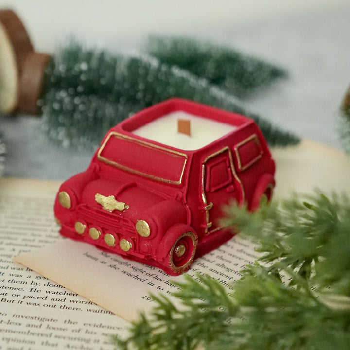 Handmade Soy Wax Vintage Car Candle