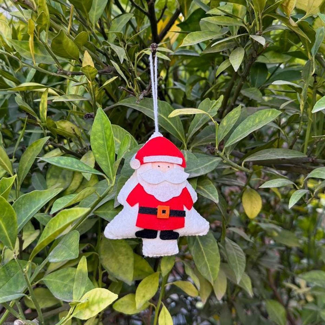 3 Pc | Whimsical Felt Christmas Character Ornament