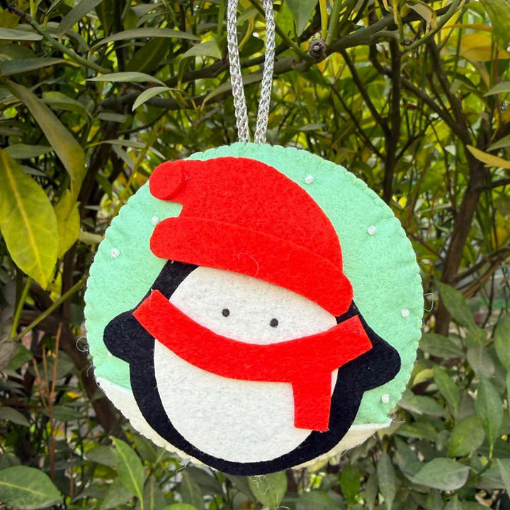 3 Pc | Whimsical Felt Christmas Character Ornament