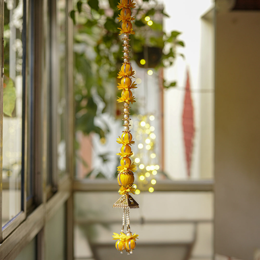Handmade Decorative Gota Patti & Moti Hanging