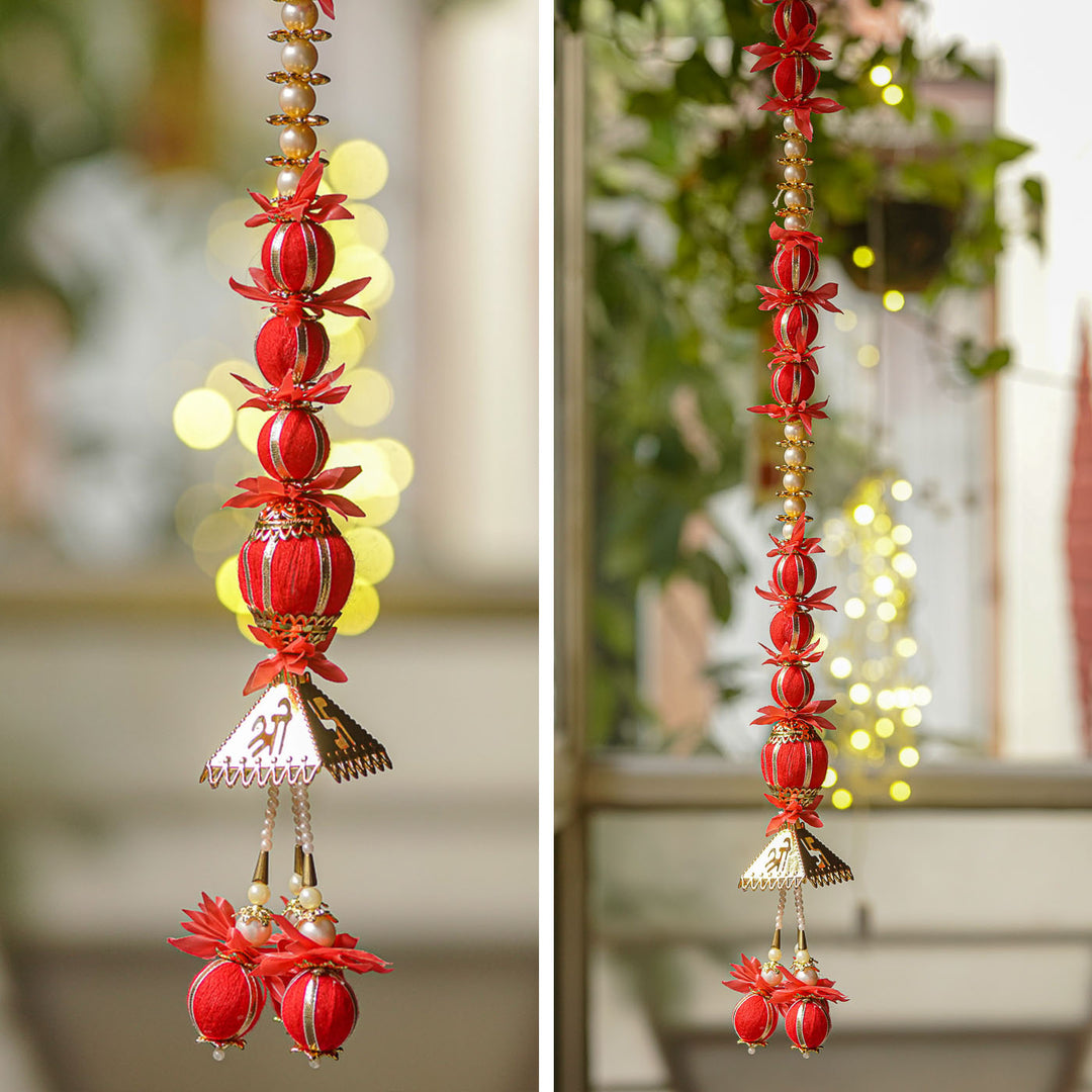 Handmade Decorative Gota Patti & Moti Hanging
