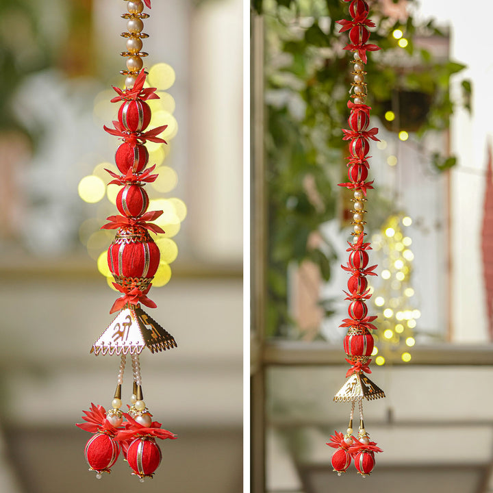 Handmade Decorative Gota Patti & Moti Hanging