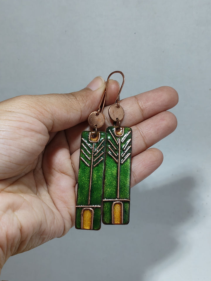 Prairie Copper Earrings