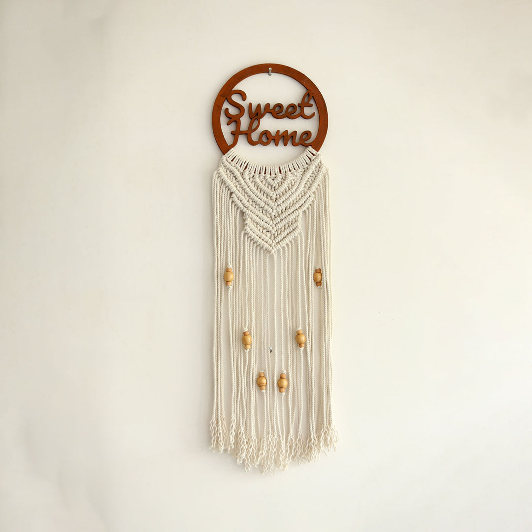 Handcrafted Personalized Macrame Wall Hanging