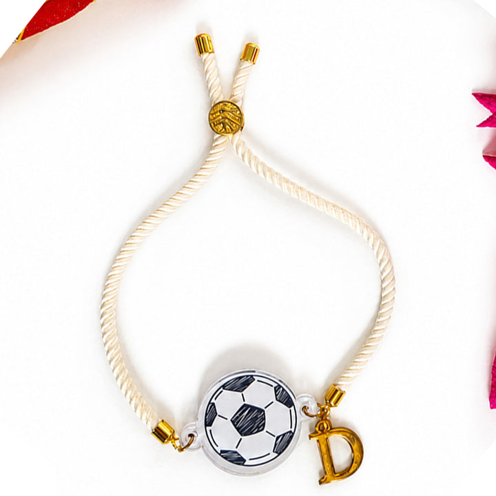 Personalized Adjustable Printed Multi-Theme Charm Bracelet Kids Rakhi For Brother
