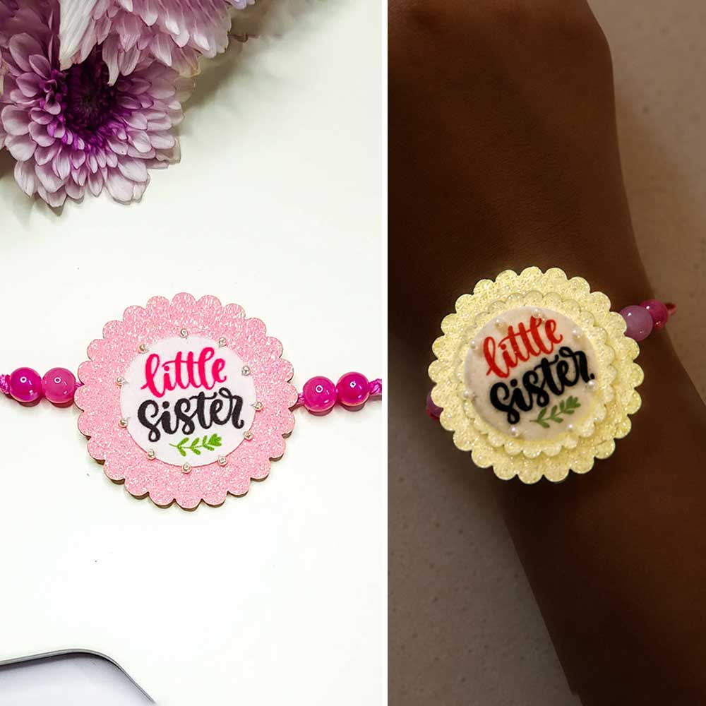Glow in the dark Rakhi For Kids With Roli Chawal