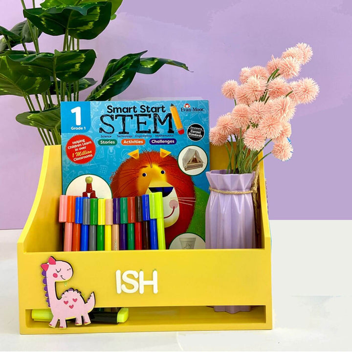 Personalized Wooden Book Rack For Kids