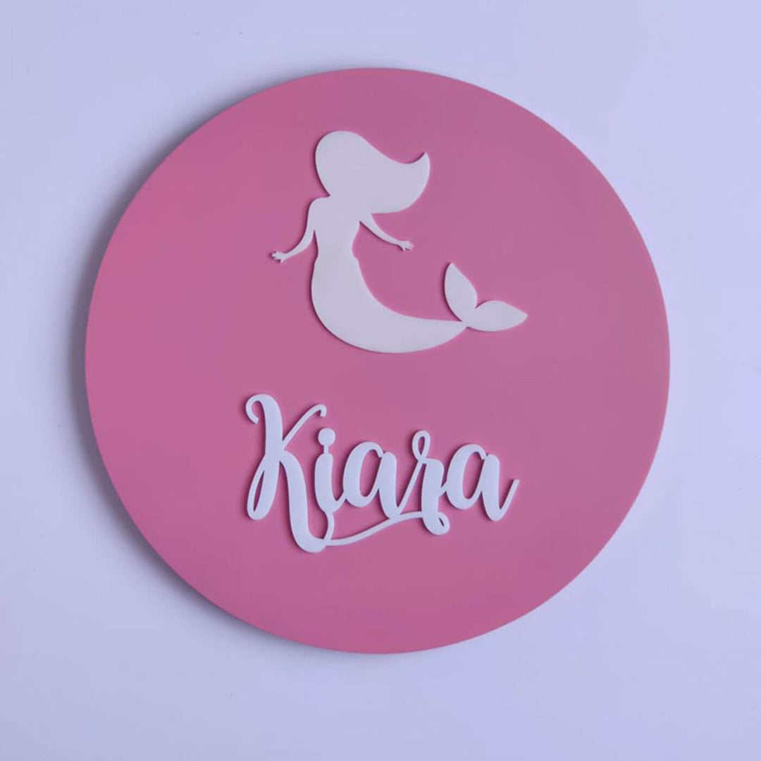 Personalized Wooden Name Plate For Kids