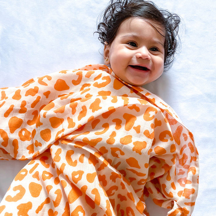 Personalized Reversible Baby Animals Kids Dohar | 0-4 Years