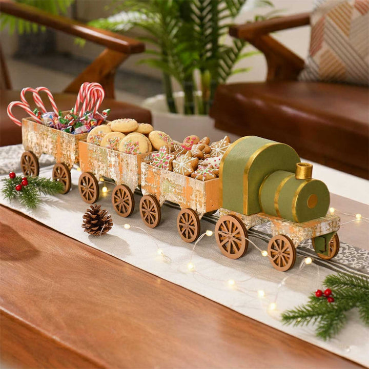 Handmade Toy Train Design Paper Gift Box