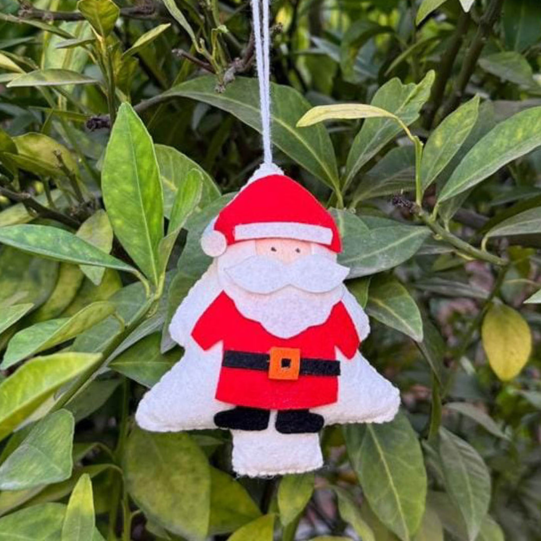 5 Pc | Colorful Felt Christmas Tree Hanging Ornaments