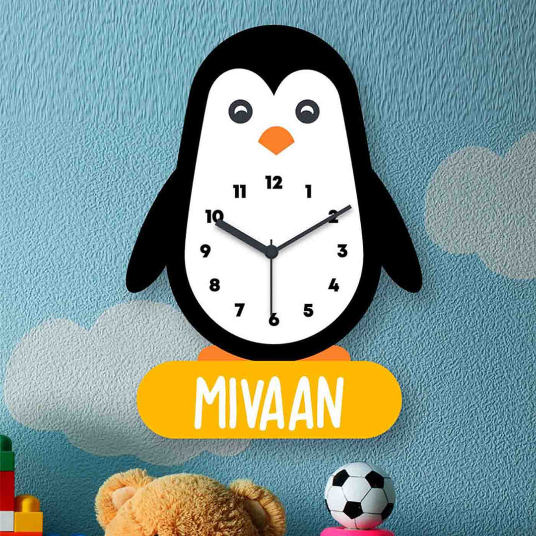 Personalised Printed Wall Clocks for Kids