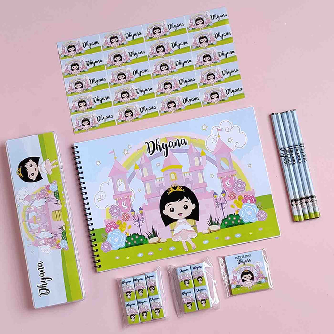 Personalised Printed Stationery Set for Kids | Set of 7