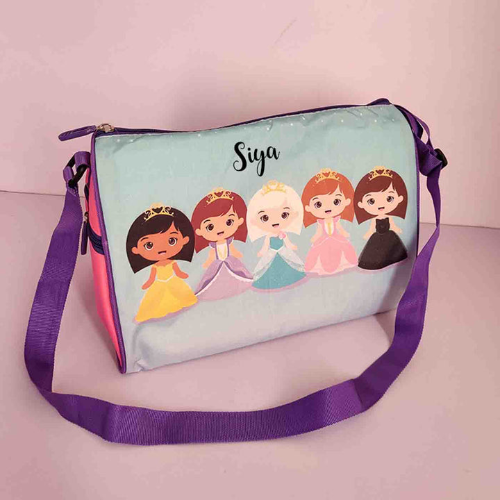 Personalised Printed Canvas Duffle Bag for Kids