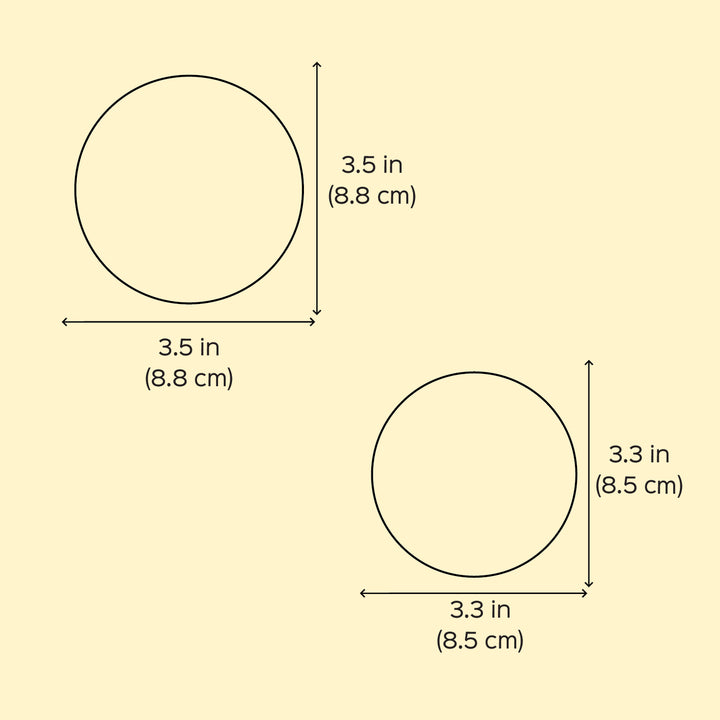 Handmade Beaded Yellow & White Tealight Holders | Set Of 7