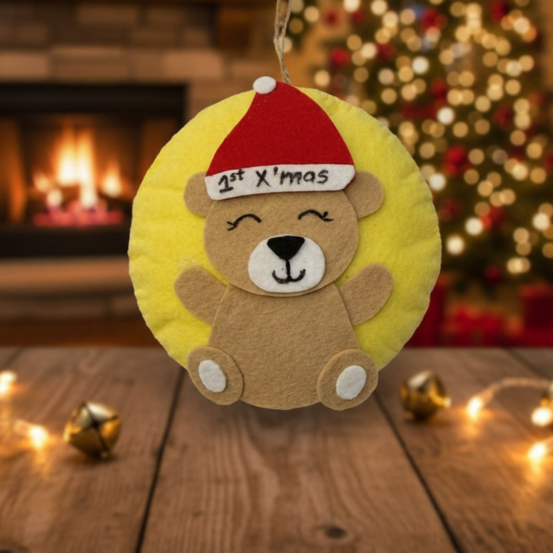 3 Pc | Personlized Kids First Celebrations Hanging Ornaments