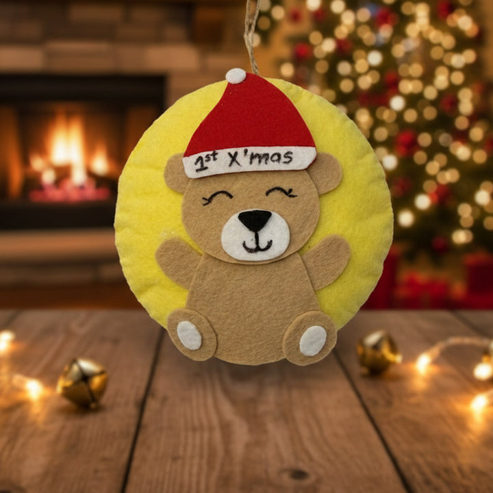 3 Pc | Personlized Kids First Celebrations Hanging Ornaments