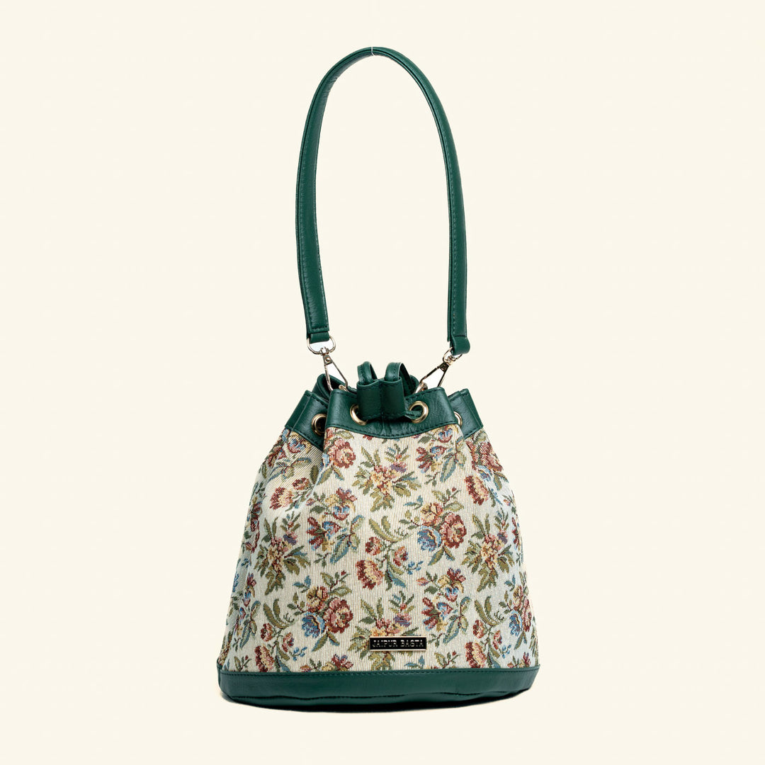 Ranibagh Jacquard Bucket Handbag