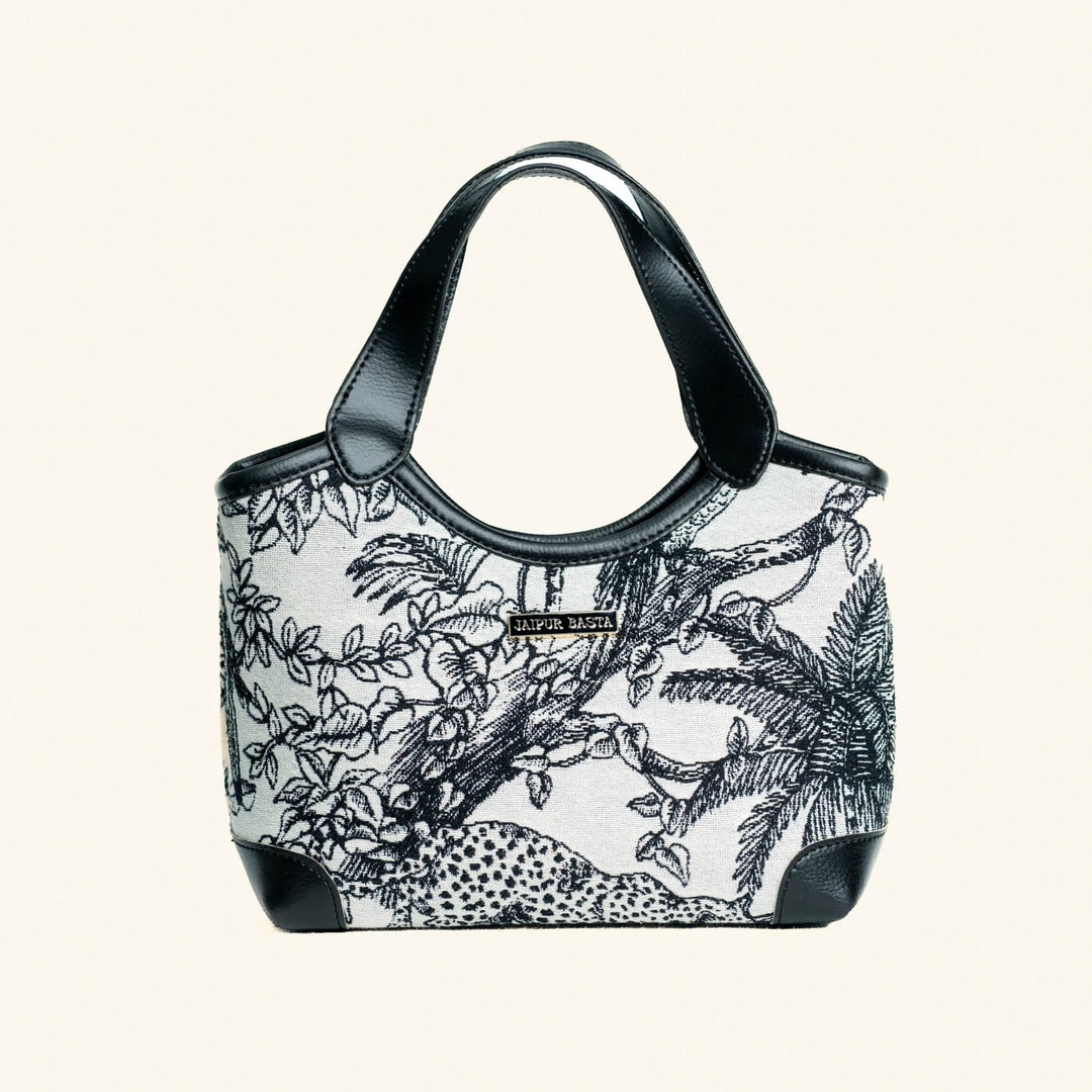 Ranthambore Machine Embroidered Bella Handbag