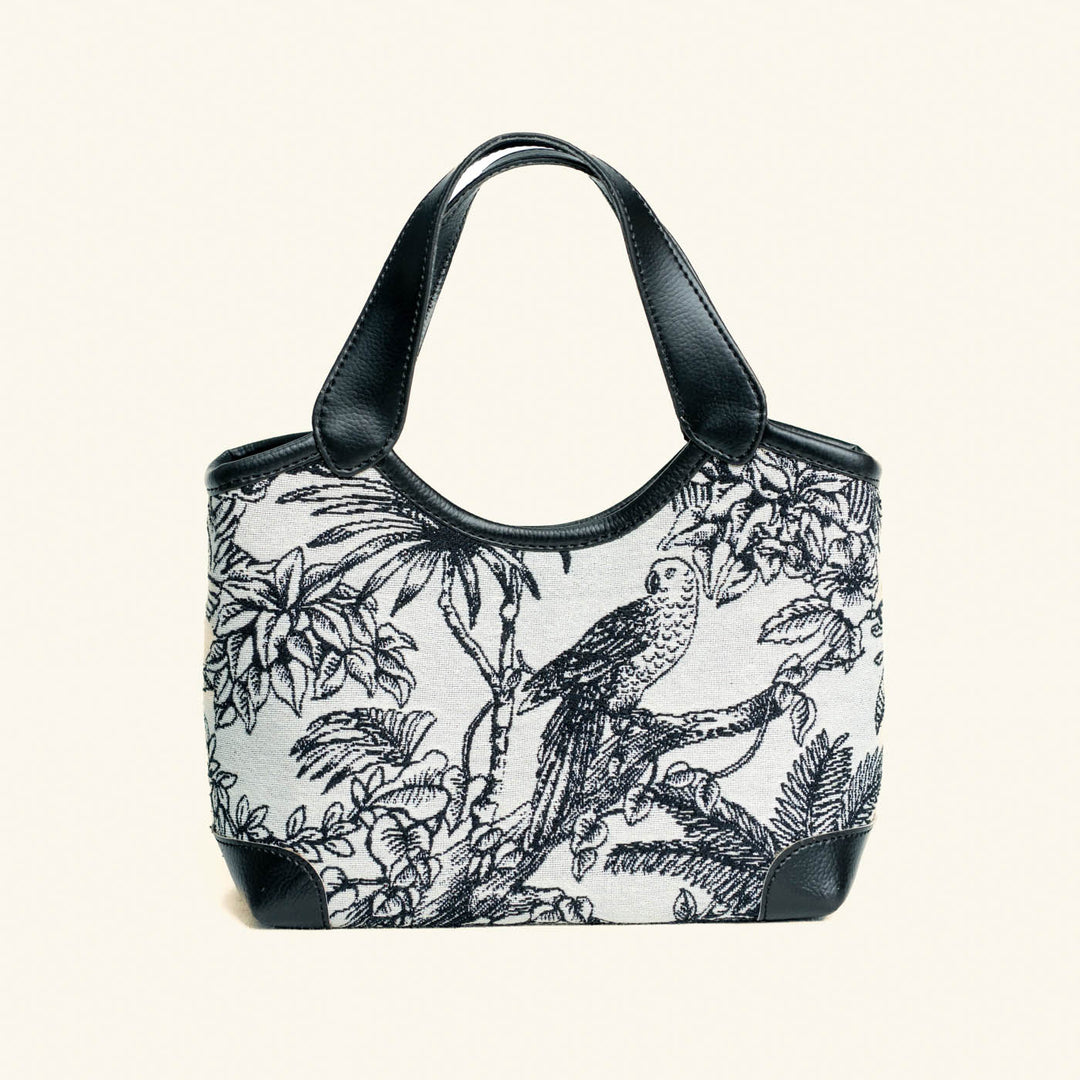 Ranthambore Machine Embroidered Bella Handbag
