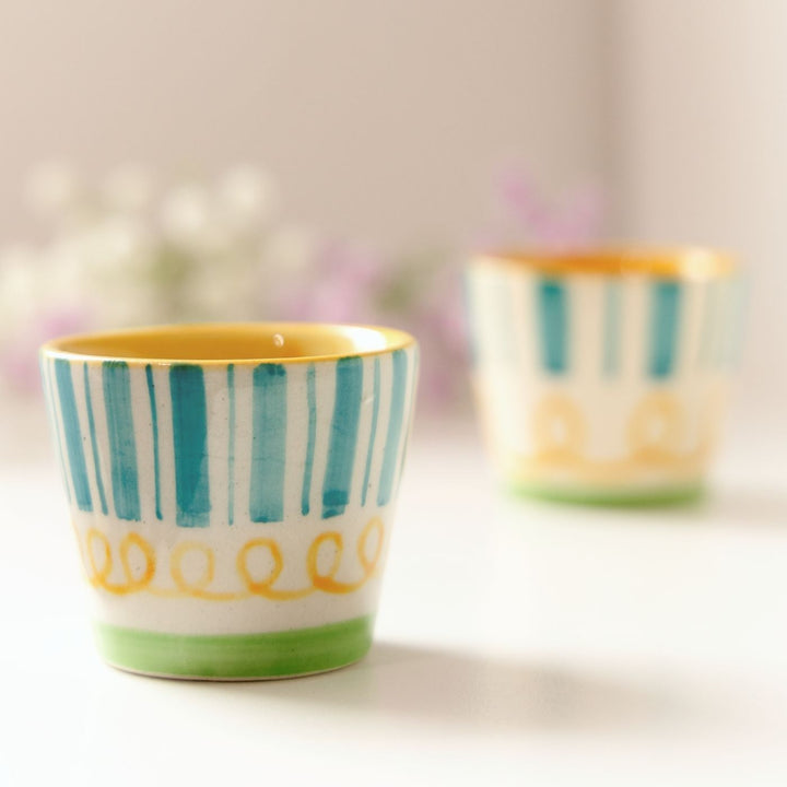 Handpainted Rooh Shot Glasses | Set of 2