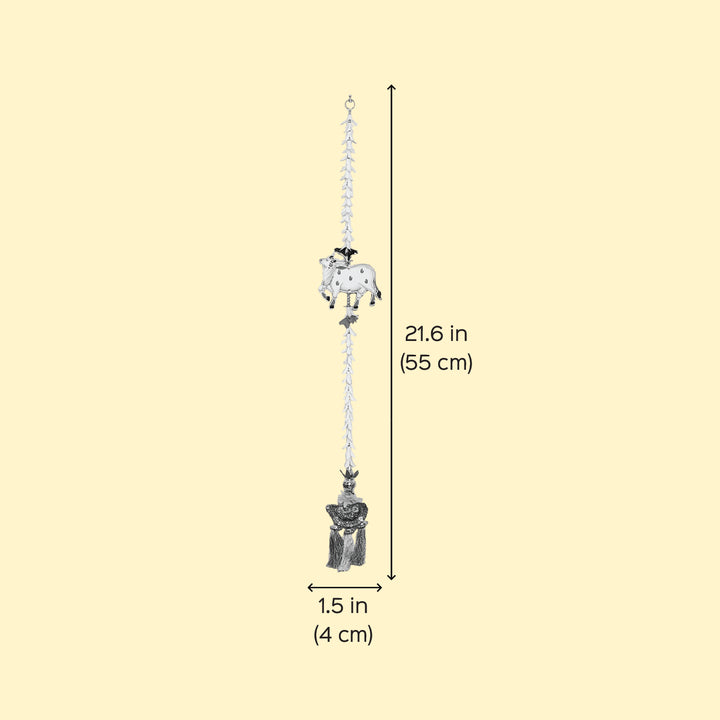 Handmade Rajnigandha Pichwai Hanging