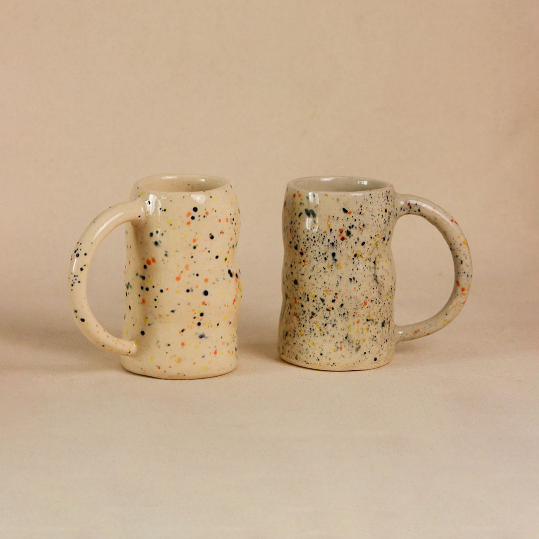 Multicolored Ceramic Stoneware Speckled Mug