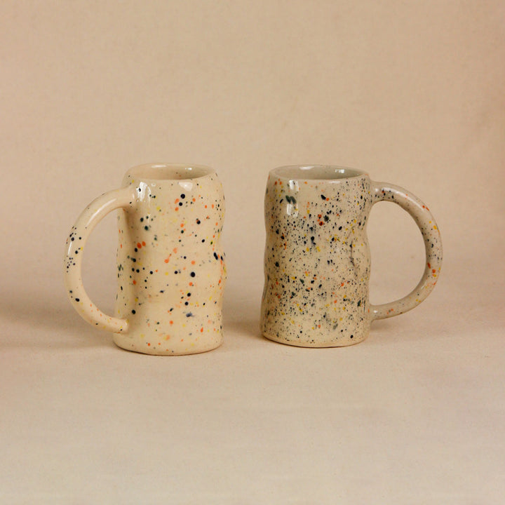 Multicolored Ceramic Stoneware Speckled Mug