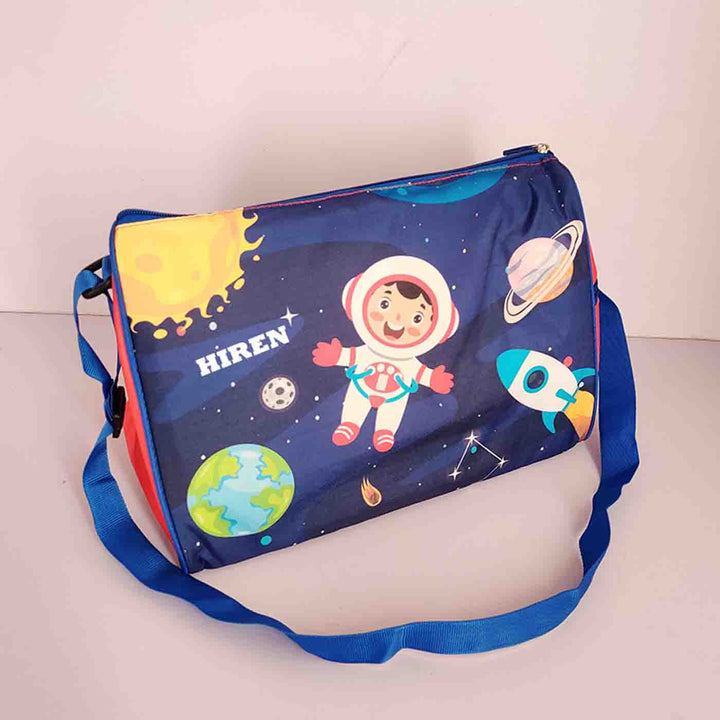 Personalised Printed Canvas Duffle Bag for Kids