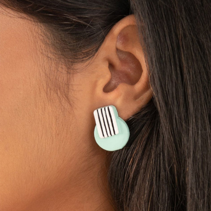 Handmade Cute Candy Terracotta Earrings