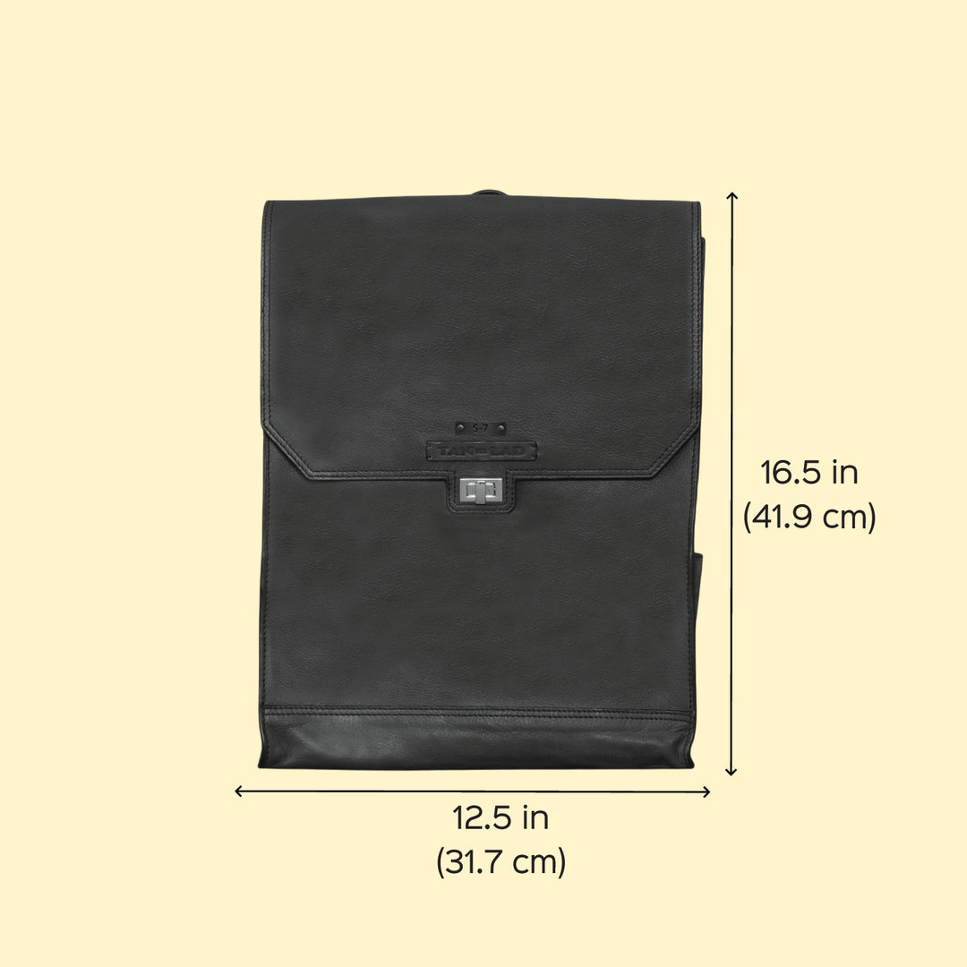 Personalized Brown Emily Leather Backpack
