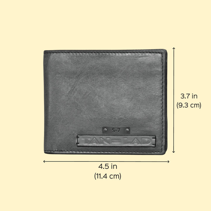 Personalized Purple Shay Leather Wallet