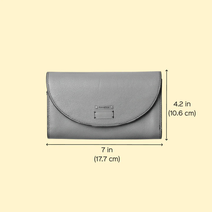Personalized Pink Becky Leather Wallet With Sling